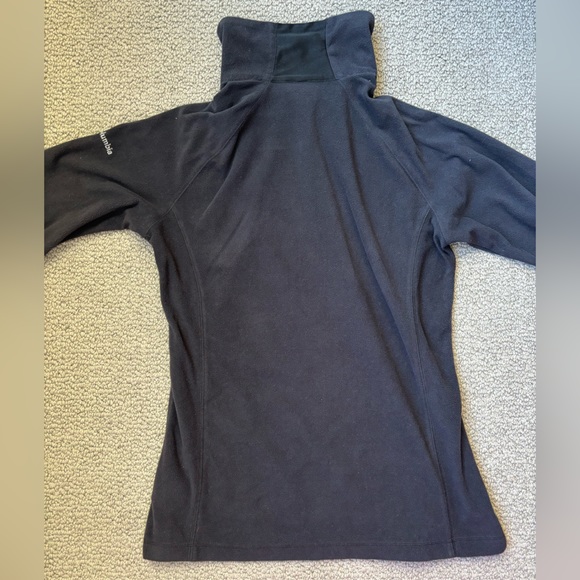Black Columbia Quarter Zip Fleece, Medium Women’s - Picture 3 of 4